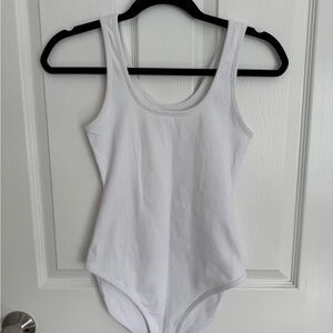 BYLT White Sleeveless Bodysuit